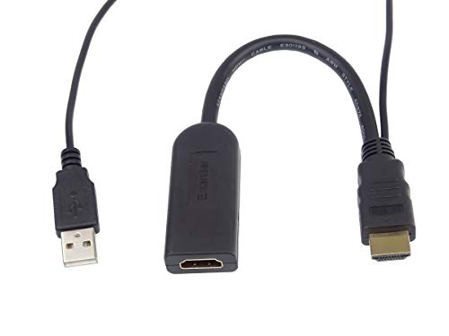 PremiumCord 4K HDMI Repeater bis zu 70m, HDMI 2.0, unterstützt Video 4Kx2K 2160p UHD, Full HD 1080p 60Hz, Farbe schwarz PremiumCord 4K HDMI Repeater bis zu 70m, HDMI 2.0, unterstützt Video 4Kx2K 2160p UHD, Full HD 1080p 60Hz, Farbe schwarz von PremiumCord