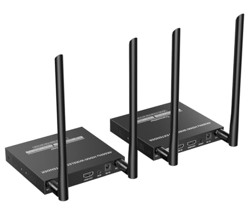 PremiumCord 4K HDMI Wireless Extender bis 50m, UHD 4K 2160p 60Hz, Full HD 1080p, HDMI 2.0, HDCP 1.4/2.2, Metallgehäuse PremiumCord 4K HDMI Wireless Extender bis 50m, UHD 4K 2160p 60Hz, Full HD 1080p, HDMI 2.0, HDCP 1.4/2.2, Metallgehäuse von PremiumCord