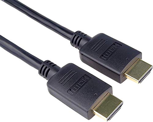 PremiumCord 4K High Speed ​​Certified HDMI 2.0b Kabel M/M 18Gbps mit Ethernet, Kompatibel mit Video 4K@60Hz, Deep Color, 3D, ARC, HDR, Dolby TrueHD, vergoldete Anschlüsse, schwarz, 1,5 m von PremiumCord
