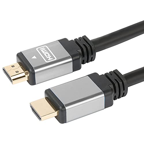 PremiumCord 4K High Speed ​​HDMI Kabel 7 m, Kompatibel mit Video 4K 2160p, FULL HD 1080p, Deep Color, 3D, ARC, HDR, 10,2Gbps, vergoldete Anschlüsse, schwarz von PremiumCord