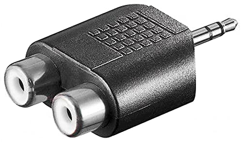 PremiumCord Adapter 3, 5-mm-Klinkenstecker - 2X Cinch-Stecker/ -Buchse PremiumCord Adapter 3, 5-mm-Klinkenstecker - 2X Cinch-Stecker/ -Buchse von PremiumCord