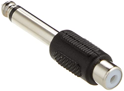 PremiumCord Adapter 6, 3mm Mono-Stecker - 1xCinch Stecker/Buchse von PremiumCord