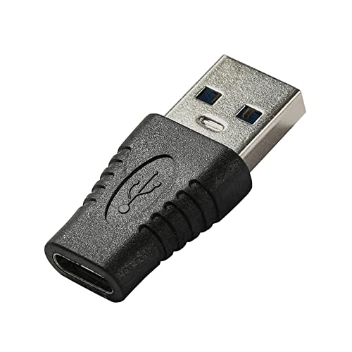 PremiumCord Adapter USB 3.0 A Stecker auf USB-C Buchse, Super-Speed ​​5 Gbps, Farbe schwarz, kur31-21 von PremiumCord