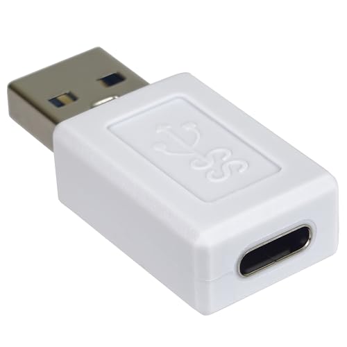 PremiumCord Adapter USB-C Buchse auf USB A Stecker F/M, USB 3.2 Gen 1, Super-Speed 5 Gbit/s, USB Typ-A Stecker, USB Typ-C Buchse, OTG-Unterstützung, Farbe Weiß PremiumCord Adapter USB-C Buchse auf USB A Stecker F/M, USB 3.2 Gen 1, Super-Speed 5 Gbit/s, USB Typ-A Stecker, USB Typ-C Buchse, OTG-Unterstützung, Farbe Weiß von PremiumCord