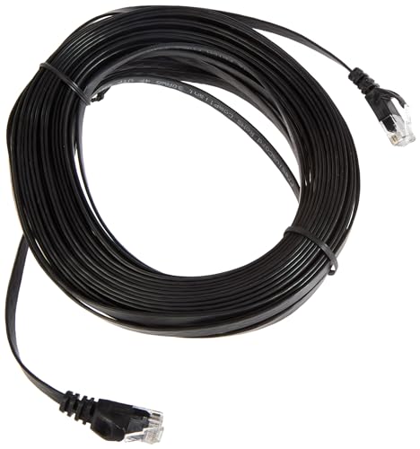 PremiumCord Flaches Netzwerkkabel, Ethernet, LAN & Patch Kabel Cat6, UTP, Schnell flexibel & Robust RJ45 Kabel 1Gbit/S, AWG30/7, Kupferkabel 100% Cu, Schwarz, 15m PremiumCord Flaches Netzwerkkabel, Ethernet, LAN & Patch Kabel Cat6, UTP, Schnell flexibel & Robust RJ45 Kabel 1Gbit/S, AWG30/7, Kupferkabel 100% Cu, Schwarz, 15m von PremiumCord