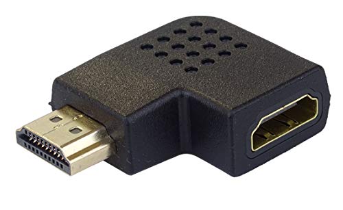 PremiumCord HDMI Adapter, vergoldet, HDMI Buchse auf Stecker 90 ° Links PremiumCord HDMI Adapter, vergoldet, HDMI Buchse auf Stecker 90 ° Links von PremiumCord