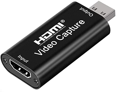PremiumCord HDMI Capture/Grabber zum Aufzeichnen von Video- / Audiosignalen auf einem Computer, Auflösung 4K @ 30 Hz, Full HD @ 30 Hz, Plug-and-Play von PremiumCord