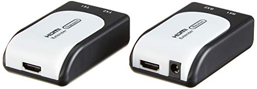 PremiumCord HDMI Extender bis zu 60m über 2X Patchkabel Cat5e, Ohne Netzteil, Kompatibel mit Full HD 1080p, 3D, Dolby-True HD PremiumCord HDMI Extender bis zu 60m über 2X Patchkabel Cat5e, Ohne Netzteil, Kompatibel mit Full HD 1080p, 3D, Dolby-True HD von PremiumCord