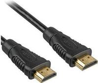 PremiumCord HDMI High Speed + Ethernet-Kabel, vergoldete Anschlüsse, 1 m (kphdme1) von PremiumCord