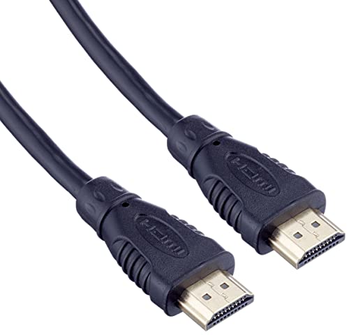 PremiumCord HDMI-Kabel A - HDMI A M / M 1 m vergoldete Anschlüsse, Fernseher von PremiumCord
