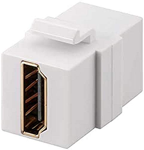 PremiumCord HDMI Keystone-Modul Vergoldete Kontakte, HDMI Buchse auf Buchse - für FULL HD 1080p, 3D, Farbe Weiß PremiumCord HDMI Keystone-Modul Vergoldete Kontakte, HDMI Buchse auf Buchse - für FULL HD 1080p, 3D, Farbe Weiß von PremiumCord