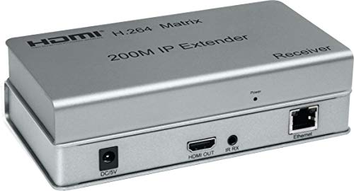 PremiumCord HDMI Matrix Extender bis zu 200m über LAN, TCP/IP, Metallgehäuse, Kompatibel mit Full HD 1080p, 3D, Dolby-True HD PremiumCord HDMI Matrix Extender bis zu 200m über LAN, TCP/IP, Metallgehäuse, Kompatibel mit Full HD 1080p, 3D, Dolby-True HD von PremiumCord