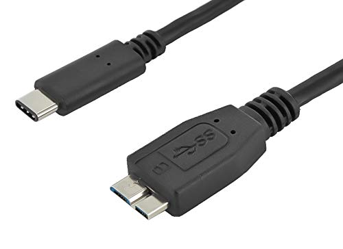 PremiumCord Kabel USB 3.1-Stecker C / Stecker - USB 3.0-Stecker Micro-B / Stecker, 0,6m von PremiumCord