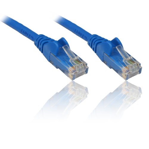 PremiumCord Patchkabel UTP RJ45-RJ45 CAT6 1,5m blau von PremiumCord