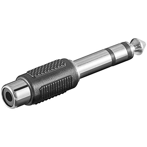 PremiumCord Redukce Audio Cinch-Buchse - 6, 35-mm-Stereo-Jack-Stecker PremiumCord Redukce Audio Cinch-Buchse - 6, 35-mm-Stereo-Jack-Stecker von PremiumCord