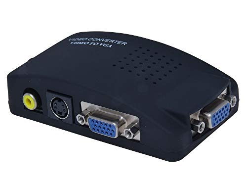 PremiumCord S-Video/Cinch zu VGA Signalwandler (DB15F) von PremiumCord