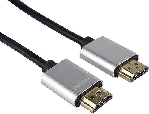 PremiumCord SLIM 4K High Speed HDMI Kabel + Ethernet Kabel 3 m, Video 4K 2160p, FULL HD 1080p, Deep Color, 3D, ARC, HDR, Dolby TrueHD, 10,2Gbps, vergoldete Anschlüsse, schwarz PremiumCord SLIM 4K High Speed HDMI Kabel + Ethernet Kabel 3 m, Video 4K 2160p, FULL HD 1080p, Deep Color, 3D, ARC, HDR, Dolby TrueHD, 10,2Gbps, vergoldete Anschlüsse, schwarz von PremiumCord