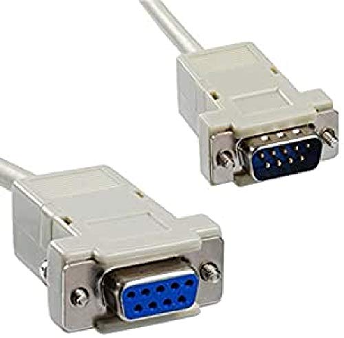 PremiumCord Serielles Verlängerungskabel Demontierbar Canon 9Pin, Stecker auf Buchse, 2m von PremiumCord