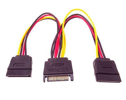 PremiumCord Stromkabel für HDD Serial ATA - Koppler m/ 2xF 16cm von PremiumCord