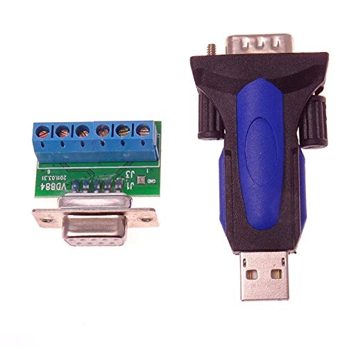 PremiumCord USB 2.0 auf RS422 / RS485 Adapter, Übertragungsgeschwindigkeit von 300 bit/s bis 3 MBit/s, Chipsatz FTDI von PremiumCord
