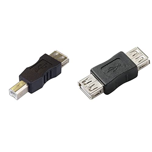 PremiumCord USB-Adapter A-B, Weiblich/männlich & USB-Adapter A-A, Female von PremiumCord