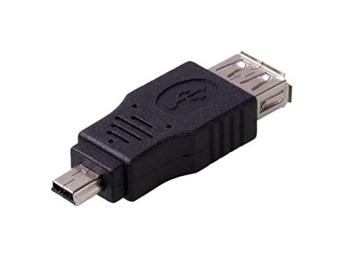 PremiumCord USB-Adapter Mini USB auf USB A, Stecker auf Buchse, M/F von PremiumCord