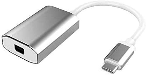 PremiumCord USB-C auf Mini DisplayPort 4K Adapter, Aluminiumgehäuse, USB 3.1 Typ C Stecker auf Mini DP Buchse, Auflösung 4K 2160p 60Hz, Farbe Silber und weiß, Länge 15cm PremiumCord USB-C auf Mini DisplayPort 4K Adapter, Aluminiumgehäuse, USB 3.1 Typ C Stecker auf Mini DP Buchse, Auflösung 4K 2160p 60Hz, Farbe Silber und weiß, Länge 15cm von PremiumCord