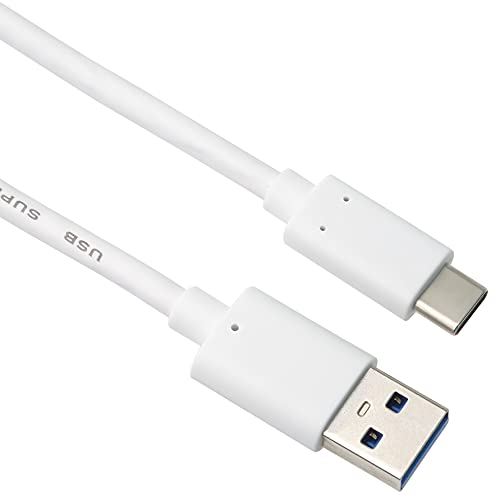 PremiumCord USB-C zu USB 3.0 Verbindungskabel 0,15m, SuperSpeed ​​Datenkabel bis 10Gbit/s, Anschluss bis 3A, USB 3.1 Generation 2 Typ C Stecker, Farbe Weiß, Länge 0,15m von PremiumCord