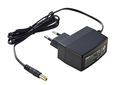 PremiumCord Universal Netzteil 230V/ 9V/ 1A DC, Netzadapter AC/DC, Stromadapter und Stromkabel für Router und weitere 9V-Geräte, Ausgangsstecker 5,5mm/ 2,1mm von PremiumCord