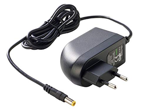 PremiumCord Universal Netzteil 230V/ 9V/ 2A DC, Netzadapter AC/DC, Stromadapter und Stromkabel für Router und weitere 9V-Geräte, Ausgangsstecker 5, 5mm/ 2, 1mm, ppadapter-61 von PremiumCord