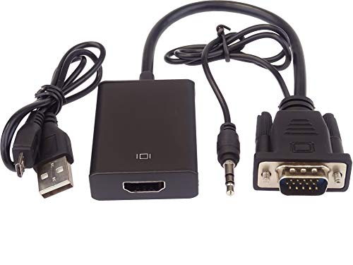 PremiumCord VGA + Audio Converter für HDMI Full HD 1080p von PremiumCord