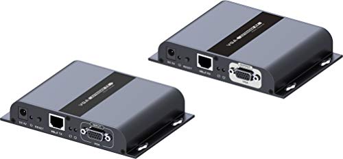PremiumCord VGA Extender bis zu 120m über LAN, TCP/IP, HDBitT, 1 Sender an viele Empfänger, Metallgehäuse, Kompatibel mit Full HD 1080p, 3D, Dolby-True HD PremiumCord VGA Extender bis zu 120m über LAN, TCP/IP, HDBitT, 1 Sender an viele Empfänger, Metallgehäuse, Kompatibel mit Full HD 1080p, 3D, Dolby-True HD von PremiumCord