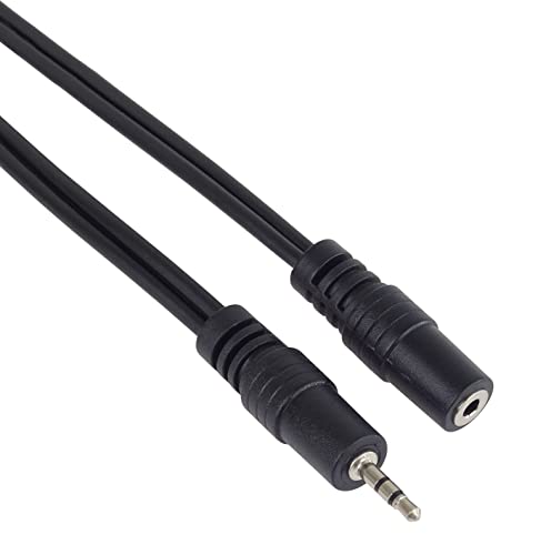 PremiumCord Verlängerung Klinkenkabel 2,5 mm, Länge 3 m, Buchse 2,5 mm Steckdose, AUX-Headset-Audio-Verlängerungskabel, geschützt, Farbe schwarz PremiumCord Verlängerung Klinkenkabel 2,5 mm, Länge 3 m, Buchse 2,5 mm Steckdose, AUX-Headset-Audio-Verlängerungskabel, geschützt, Farbe schwarz von PremiumCord