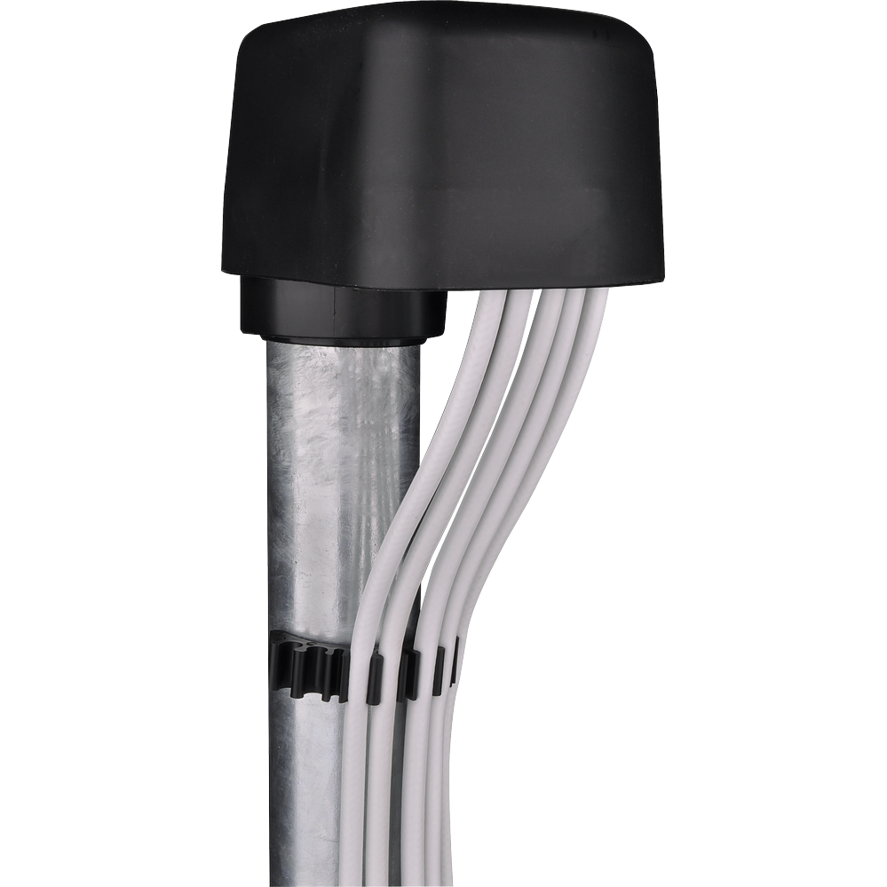 Mastkappe für Antennenmast Ø48-60mm mit Kabeldurchführung Mastkappe für Antennenmast Ø48-60mm mit Kabeldurchführung von PremiumX