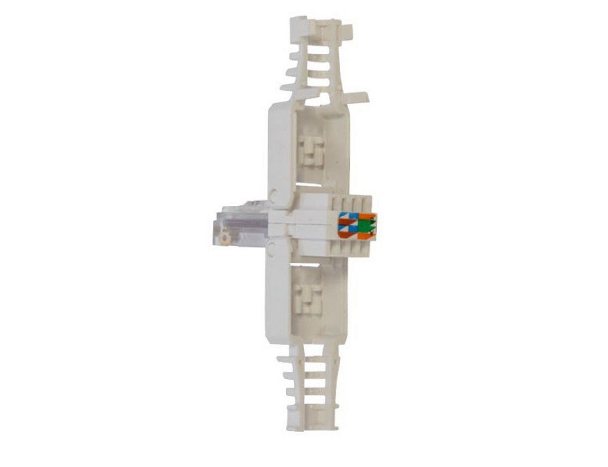 PremiumX 100x CAT 6 Netzwerkstecker CAT6 CAT5e RJ45 werkzeuglos LAN PC Ethernet Netzwerk-Adapter von PremiumX