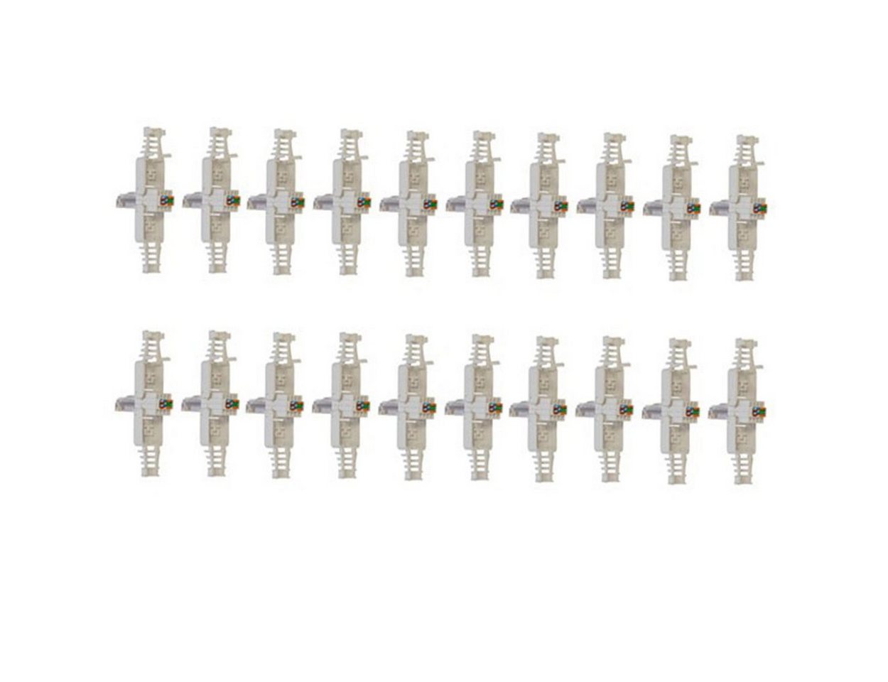 PremiumX 20x Netzwerkstecker RJ45 CAT5e CAT6 Plug Connector Netzwerk Netzwerk-Adapter von PremiumX