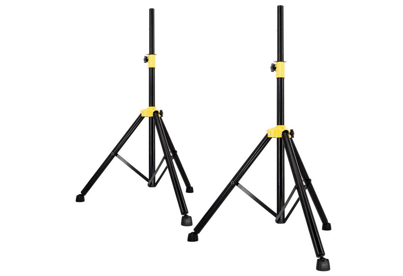 PremiumX 2x Dreibein Stativ Tripod Lautsprecher Audio Boxen Ständer schwarz Lautsprecherständer von PremiumX