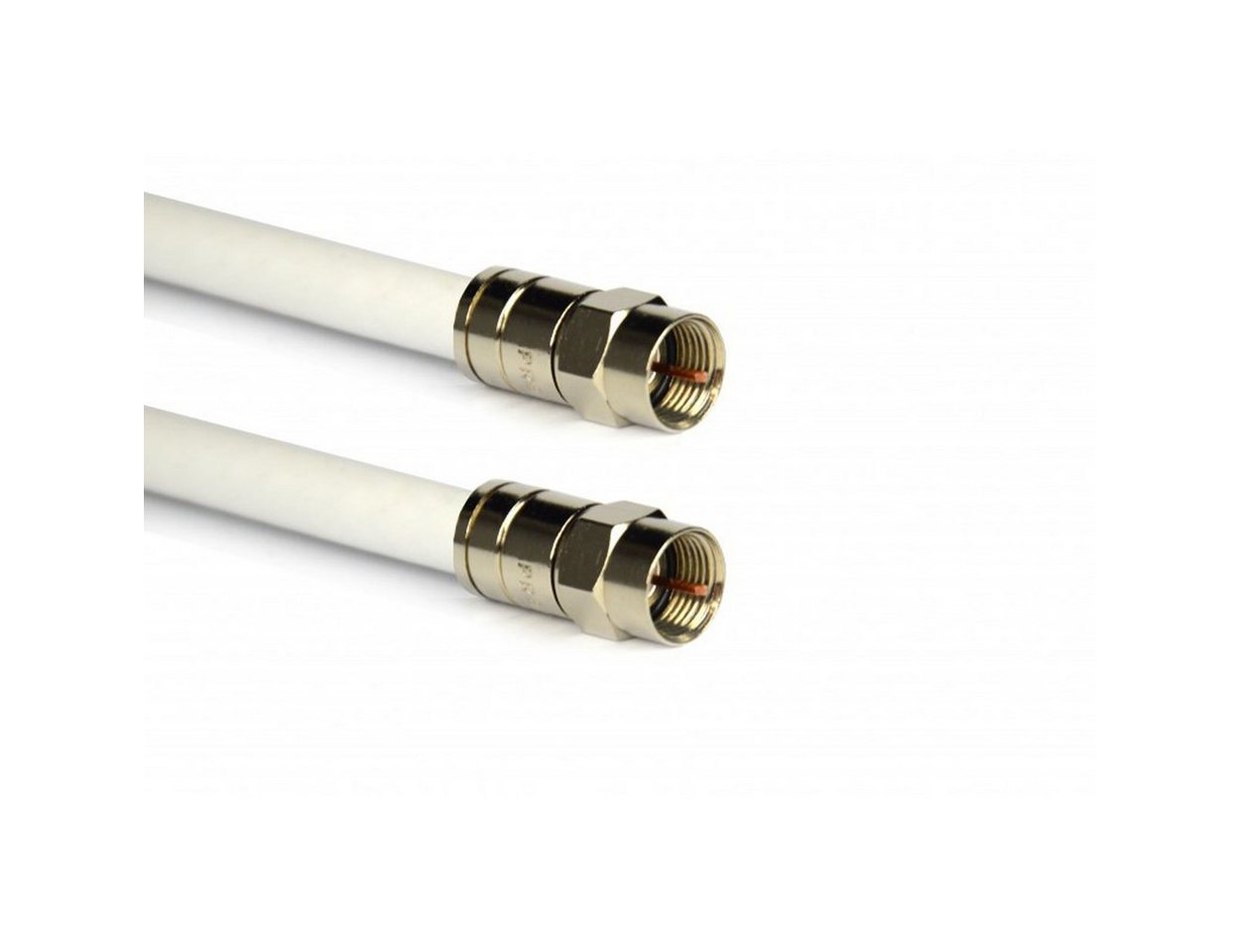 PremiumX 3m Antennenkabel Digital Innenleiter CU Kompressionsstecker XCon S6 TV-Kabel von PremiumX