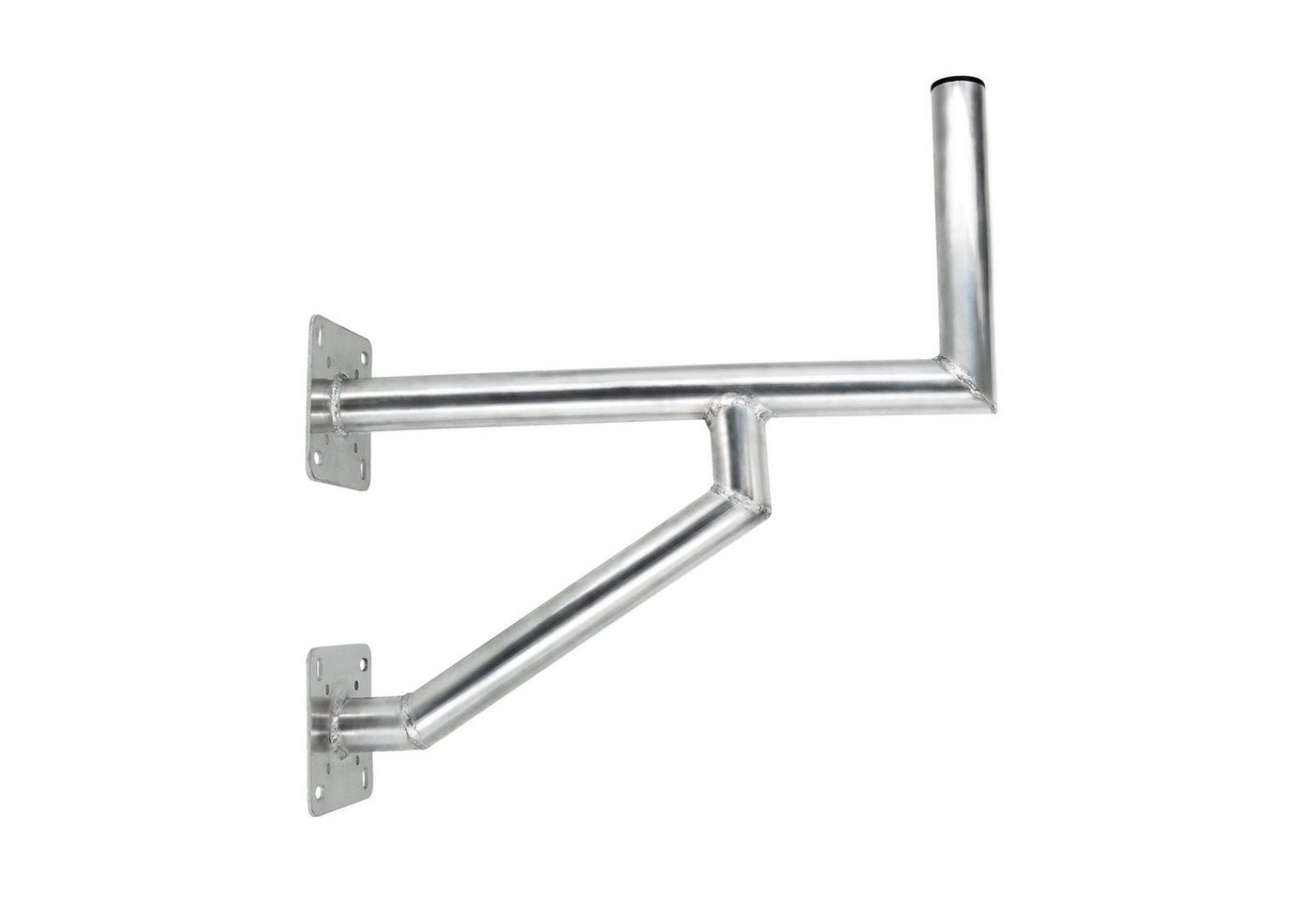 PremiumX 60cm Wandhalter Aluminium zwei Wandplatten SAT Wand-Halterung SAT-Halterung PremiumX 60cm Wandhalter Aluminium zwei Wandplatten SAT Wand-Halterung SAT-Halterung von PremiumX