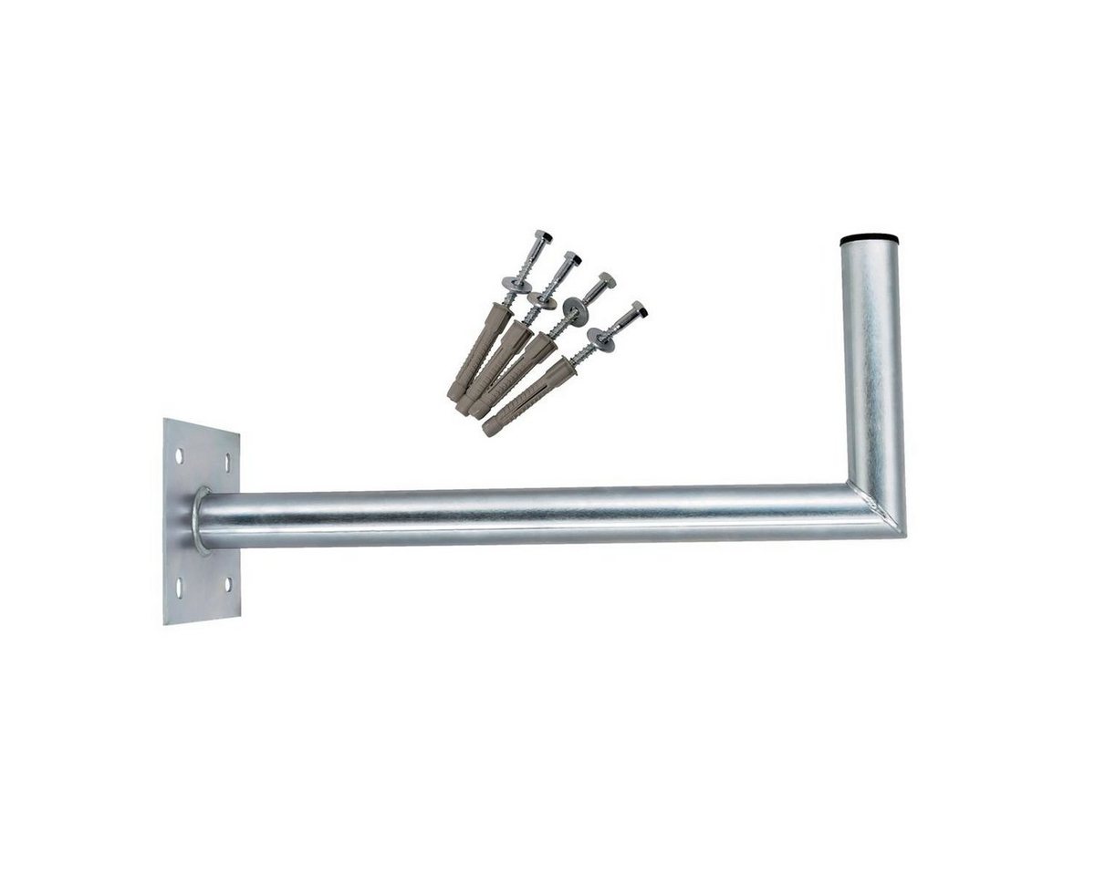 PremiumX 60cm Wandhalterung 48mm Stahl verzinkt SAT Antenne Schrauben SAT-Halterung PremiumX 60cm Wandhalterung 48mm Stahl verzinkt SAT Antenne Schrauben SAT-Halterung von PremiumX