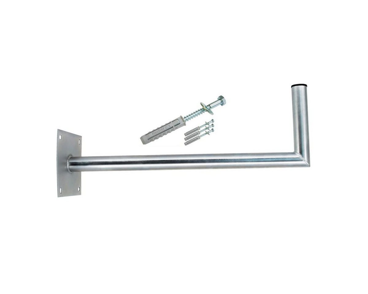 PremiumX 70-75cm Wandhalter Stahl verzinkt SAT Wandhalterung Schraubensatz SAT-Halterung PremiumX 70-75cm Wandhalter Stahl verzinkt SAT Wandhalterung Schraubensatz SAT-Halterung von PremiumX