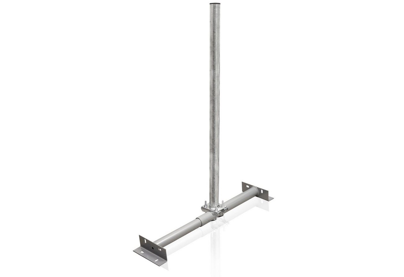 PremiumX BASIC X100-48 SAT Dachsparrenhalter 100cm Mast 48mm feuerverzinkt SAT-Halterung PremiumX BASIC X100-48 SAT Dachsparrenhalter 100cm Mast 48mm feuerverzinkt SAT-Halterung von PremiumX
