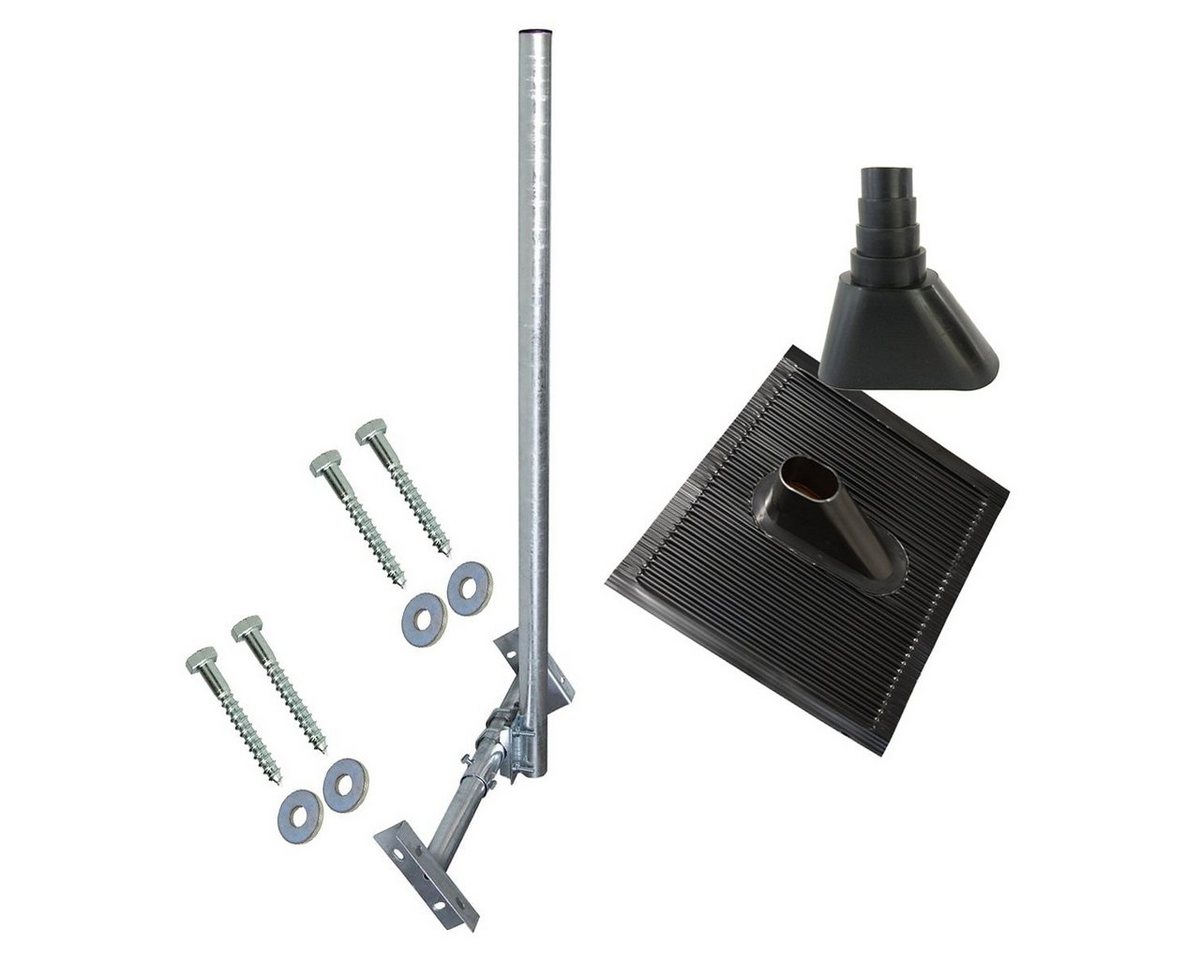 PremiumX SAT-Halterung BASIC X120-48F SAT Teleskop-Dachsparrenhalter 120cm Mast 48mm schwarz PremiumX SAT-Halterung BASIC X120-48F SAT Teleskop-Dachsparrenhalter 120cm Mast 48mm schwarz von PremiumX