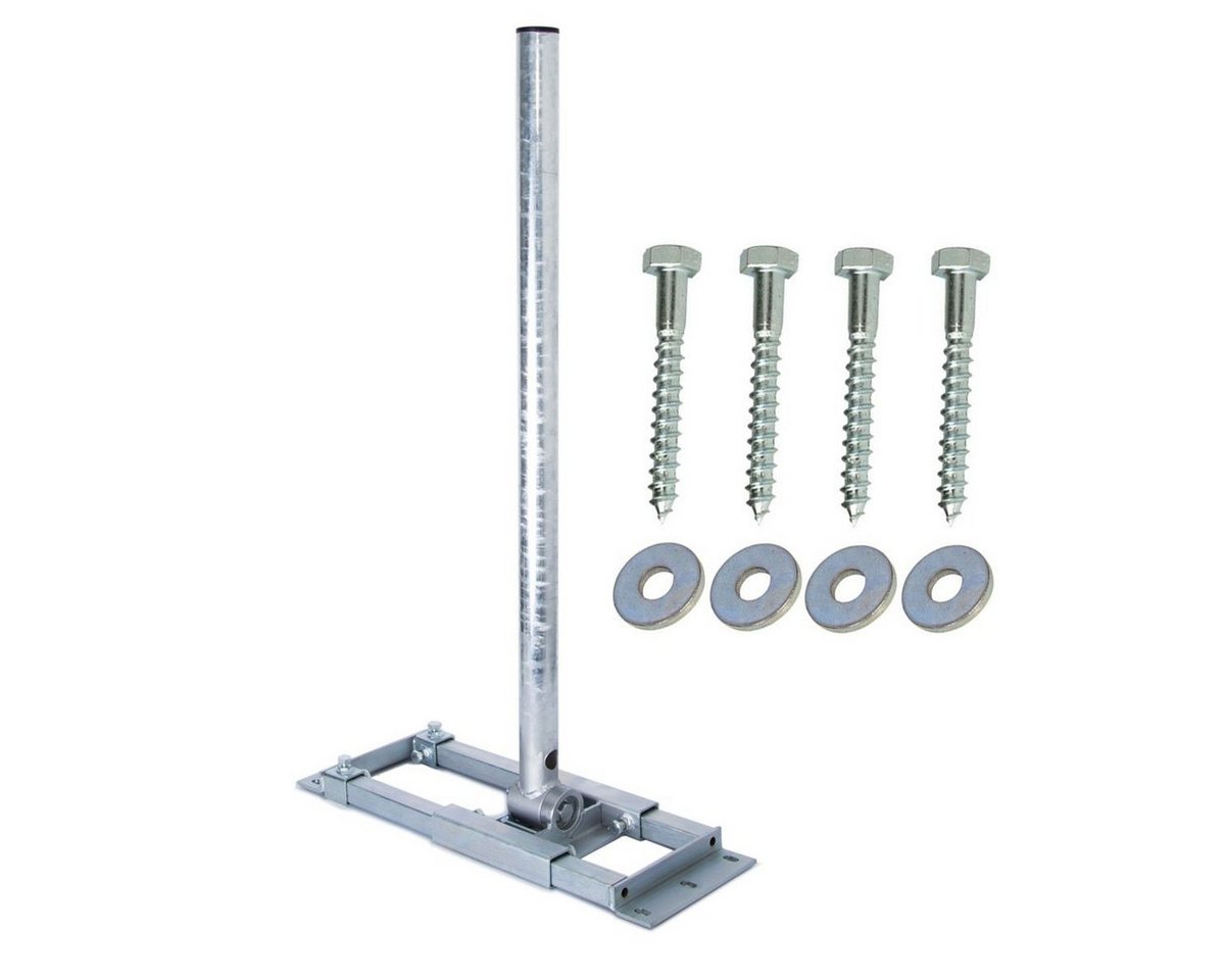 PremiumX DELUXE X90-48 Dachsparrenhalter 90cm Mast 48mm Holzschrauben SAT-Halterung PremiumX DELUXE X90-48 Dachsparrenhalter 90cm Mast 48mm Holzschrauben SAT-Halterung von PremiumX