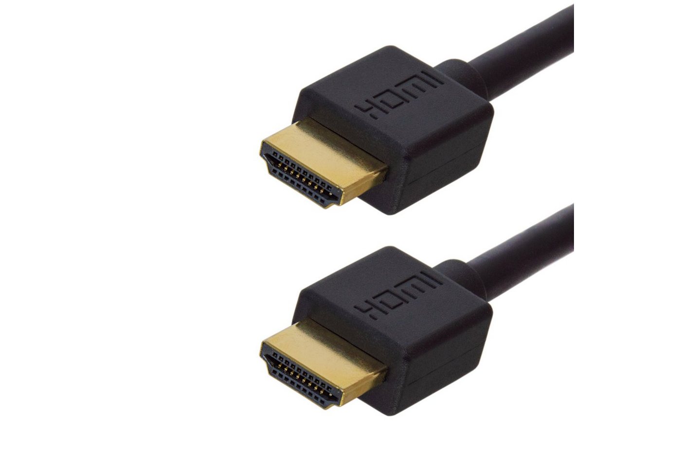 PremiumX HDMI-Kabel 1,5 m schwarz vergoldeter Stecker HD 4K TV-Kabel PremiumX HDMI-Kabel 1,5 m schwarz vergoldeter Stecker HD 4K TV-Kabel von PremiumX