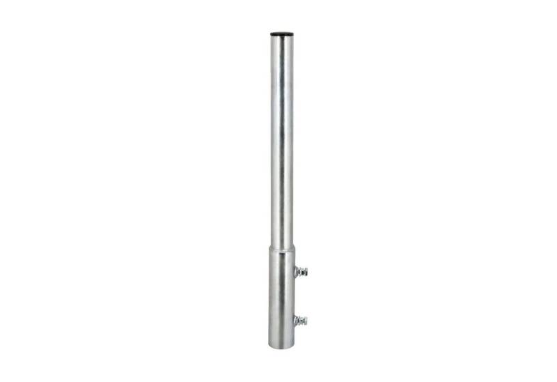PremiumX Mastverlängerung 70cm 48mm Stahl verzinkt Mastaufsatz SAT-Halterung von PremiumX