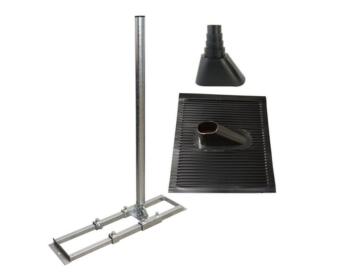 PremiumX SAT-Halterung PROFI X100-48F Dachsparrenhalter Stahl ALU Manschette schwarz PremiumX SAT-Halterung PROFI X100-48F Dachsparrenhalter Stahl ALU Manschette schwarz von PremiumX