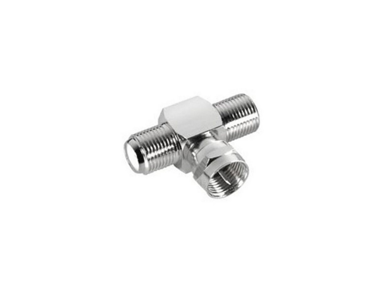 PremiumX PremiumX F-Stecker Verteiler F Stecker auf 2x F-Kupplungen TV-Adapter PremiumX PremiumX F-Stecker Verteiler F Stecker auf 2x F-Kupplungen TV-Adapter von PremiumX