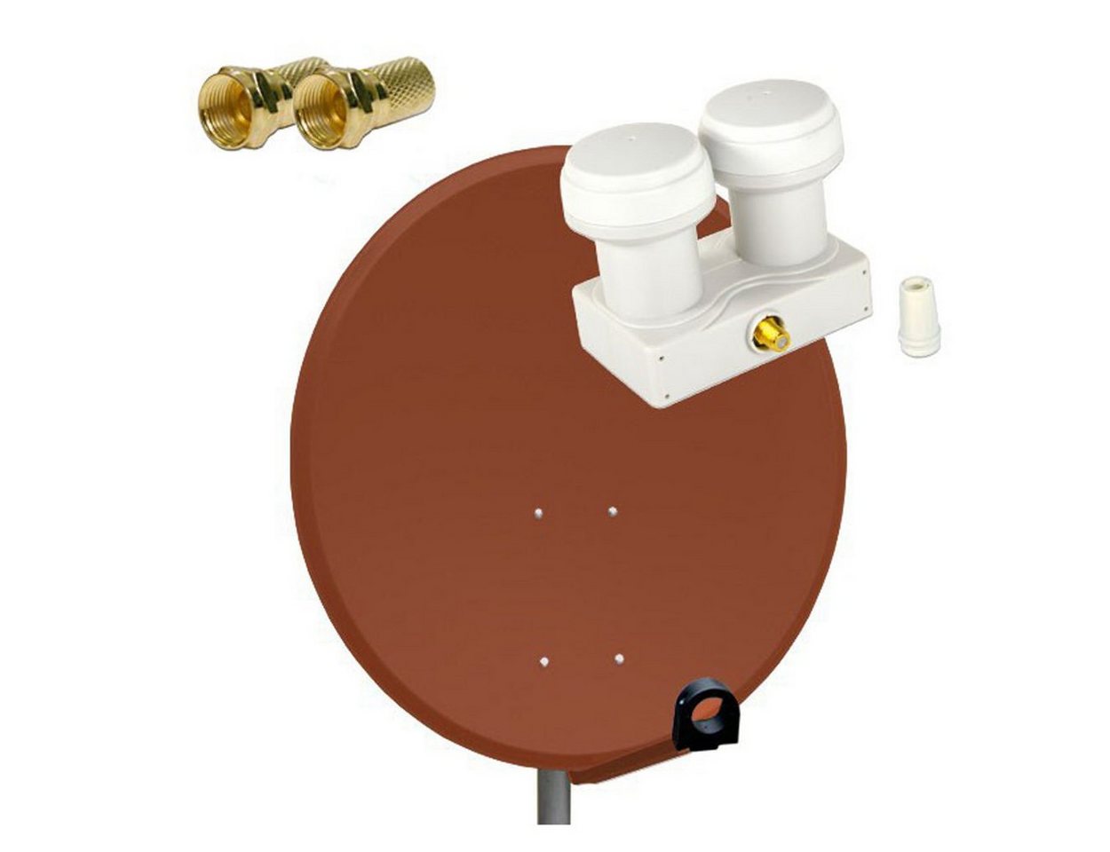 PremiumX SAT Anlage 80cm Antenne Aluminium Single Monoblock WE F-Stecker SAT-Antenne PremiumX SAT Anlage 80cm Antenne Aluminium Single Monoblock WE F-Stecker SAT-Antenne von PremiumX