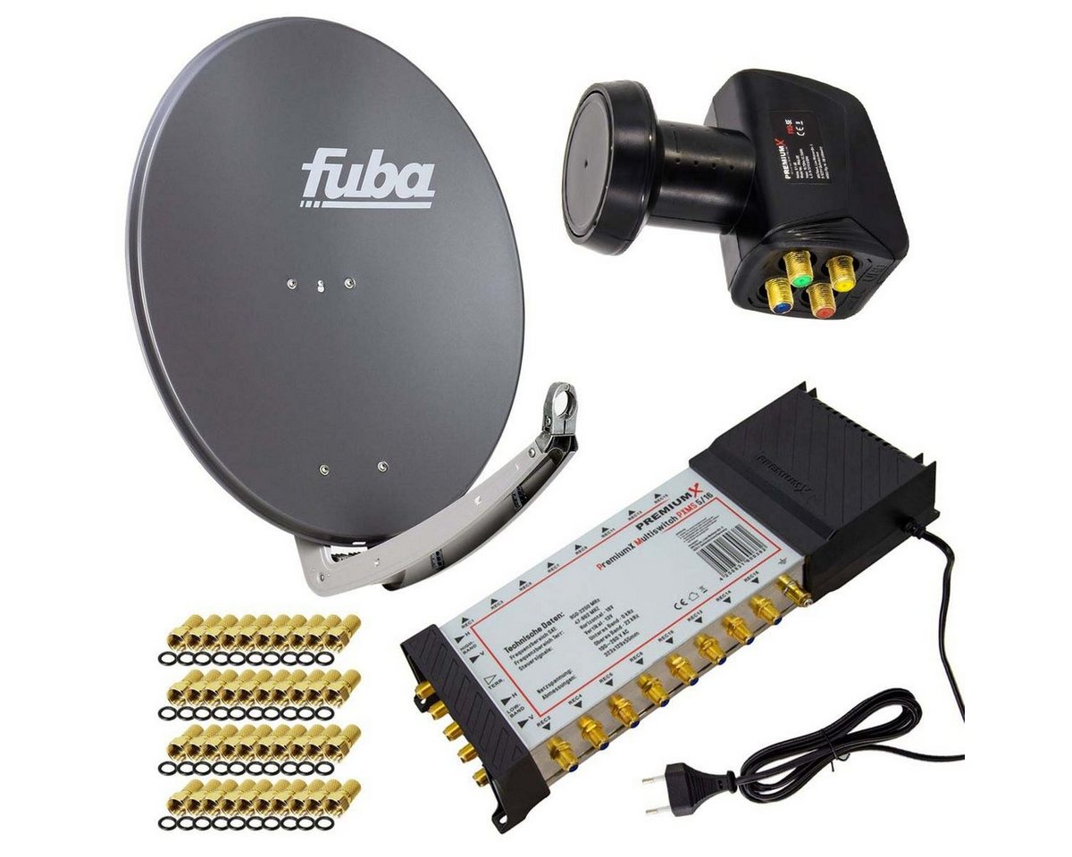 PremiumX SAT Anlage Fuba DAA 780 A Antenne 5/16 Multischalter LNB F-Stecker SAT-Antenne PremiumX SAT Anlage Fuba DAA 780 A Antenne 5/16 Multischalter LNB F-Stecker SAT-Antenne von PremiumX